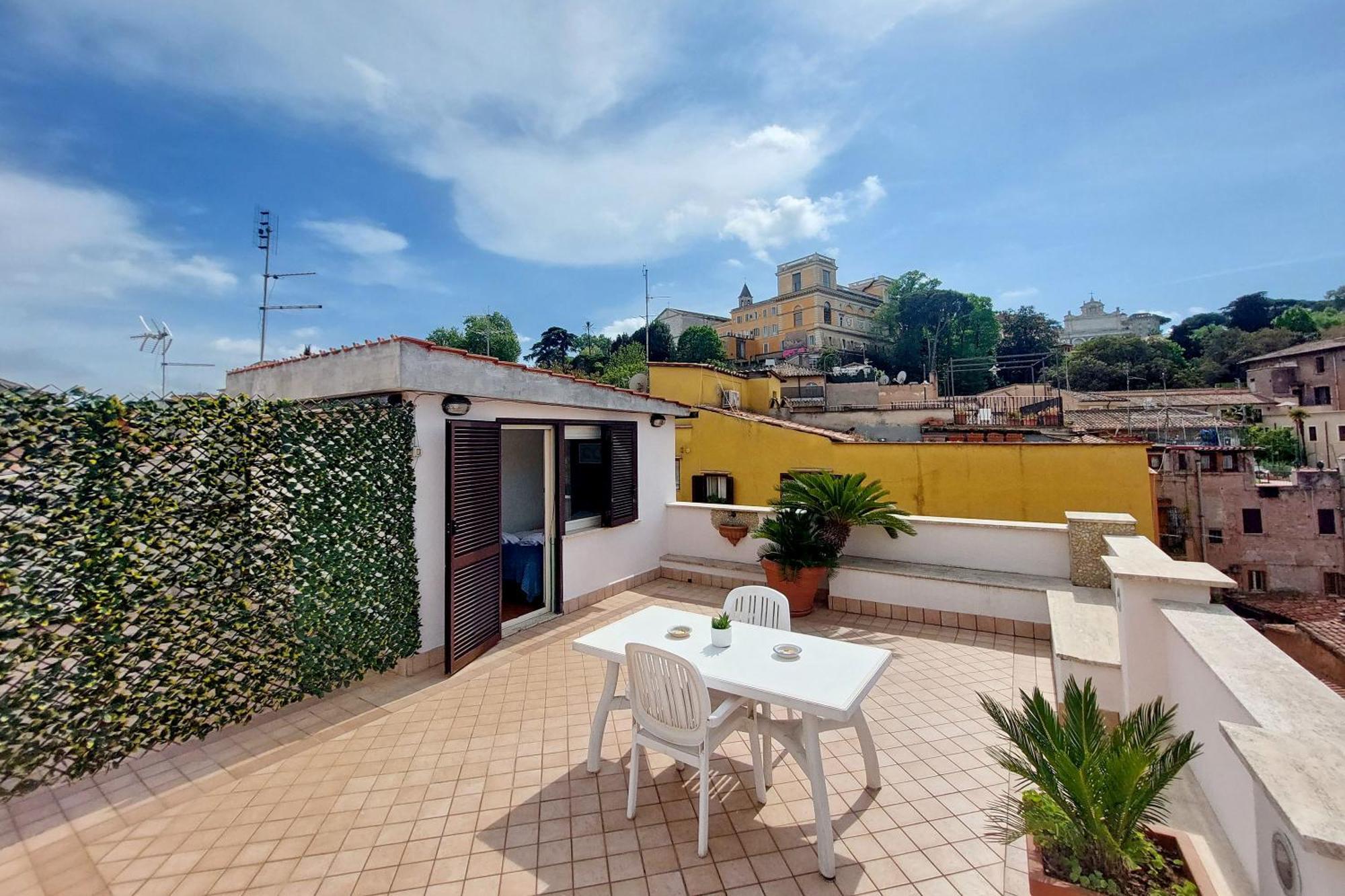 Homestay Magic Trastevere On Roof Terrace *