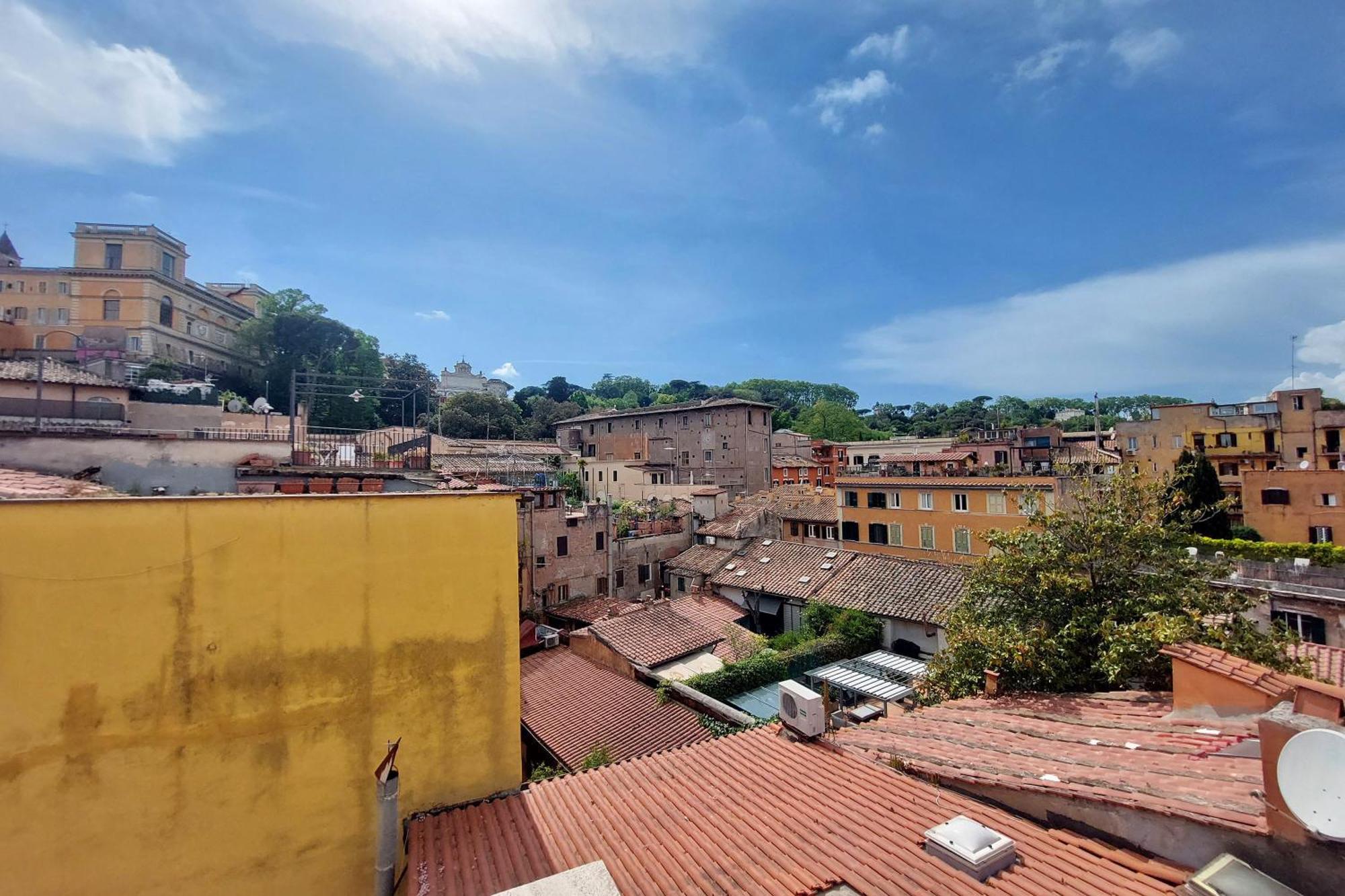 Homestay Magic Trastevere On Roof Terrace Rome