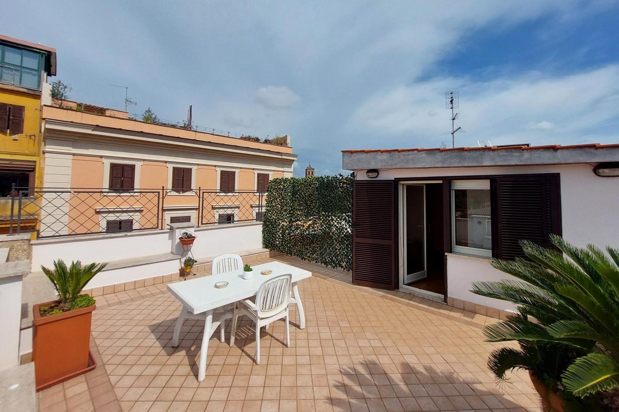 Homestay Magic Trastevere On Roof Terrace *